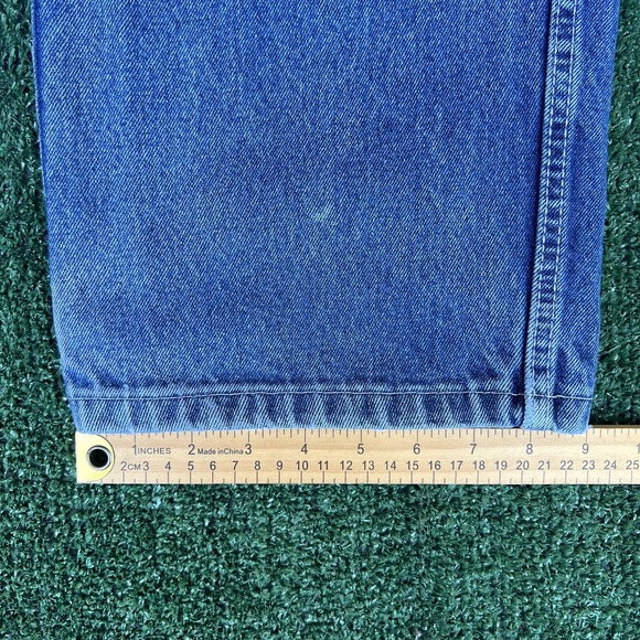 VTG Y2K Men's Outkast Rap Hip Hop Carpenter Relaxed Baggy Straight Jeans 32x32" - Picture 12 of 14